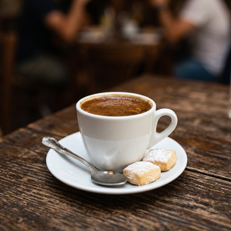 Greek coffee double