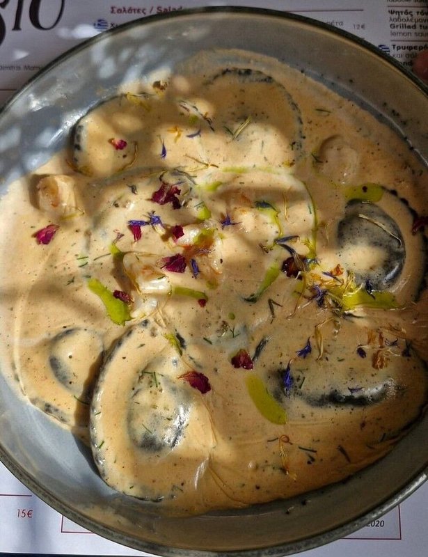 Cuttlefish Ink Ravioli